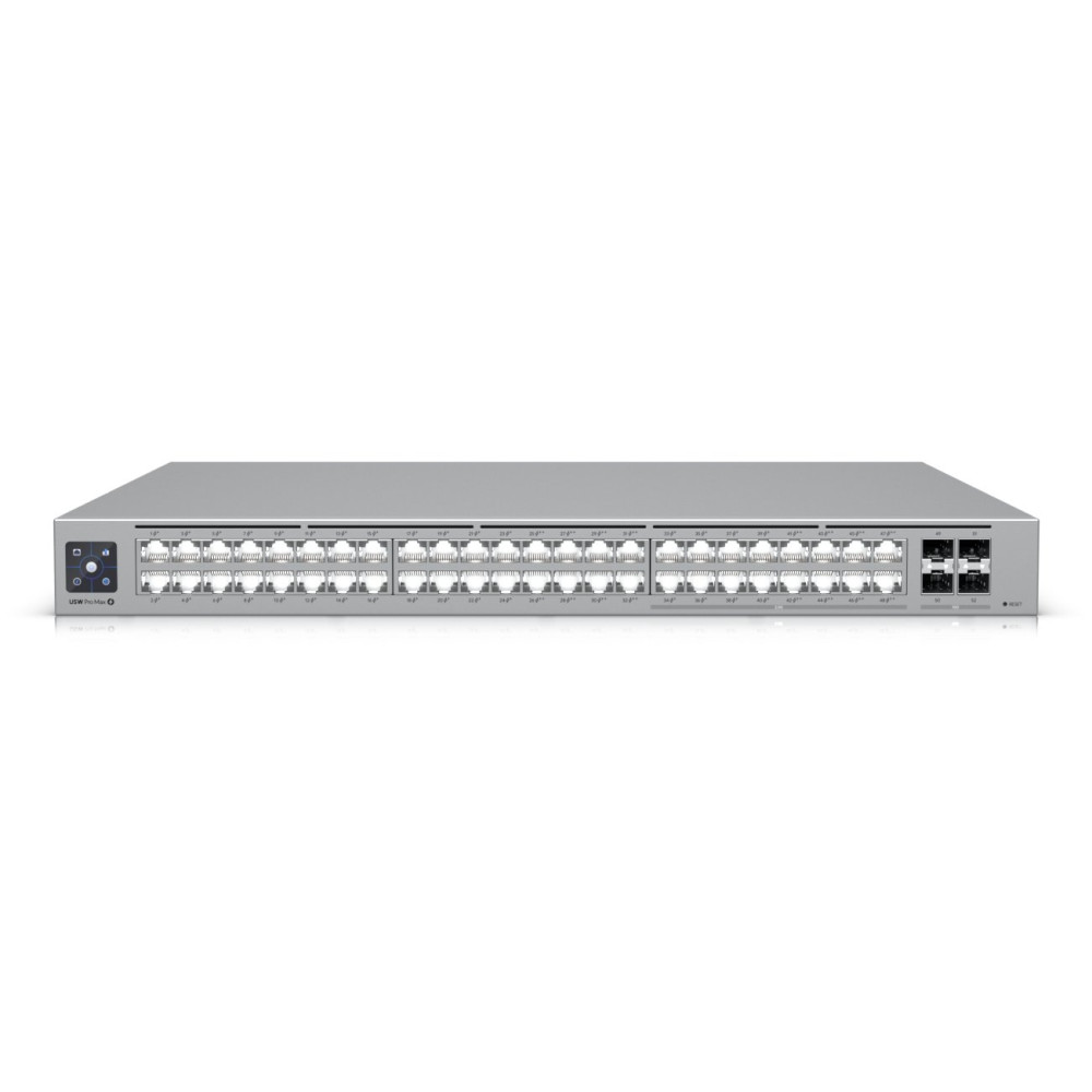 SWITCH 48P POE LAN GIGABIT UBIQUITI USW-PRO-MAX-48-POE L3 16P 2,5GBE