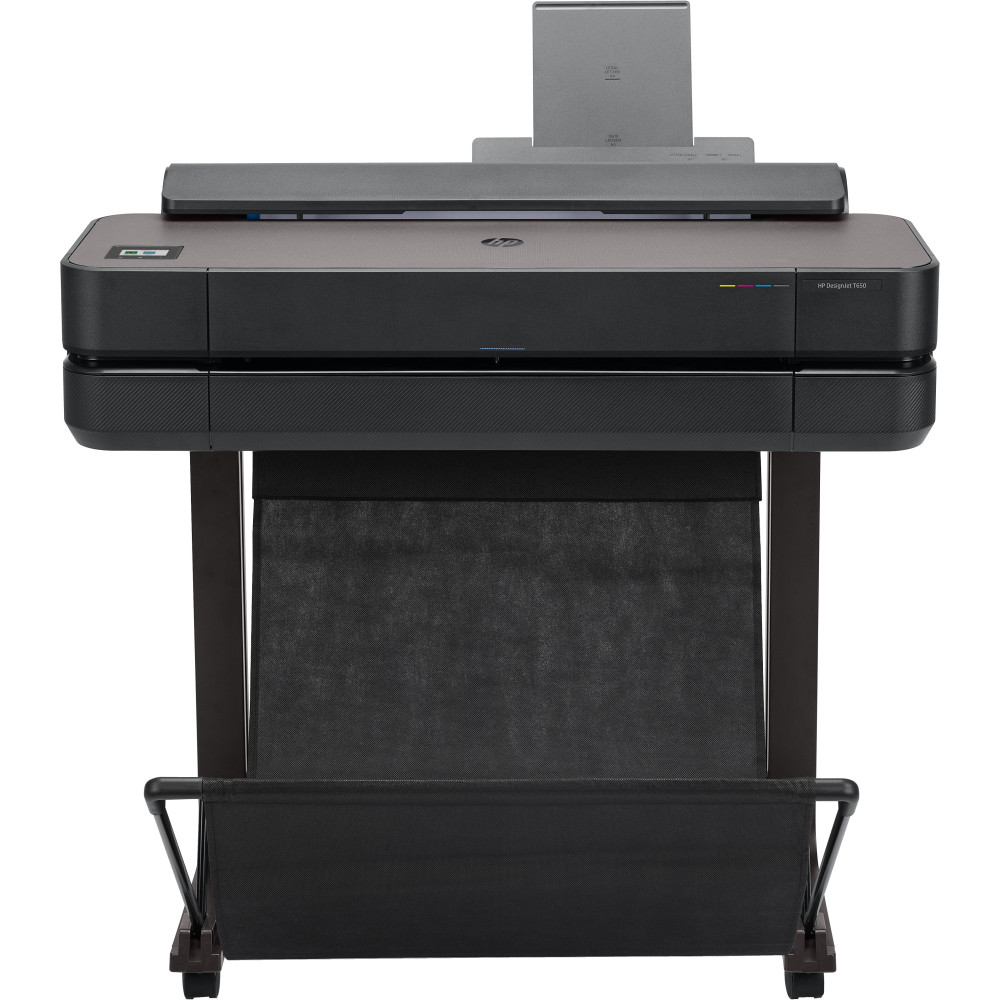 PLOTTER HP A1 24T650 4INK LAN USB 26SEC/A1+PIEDISTALLO E RACCOGL ED25