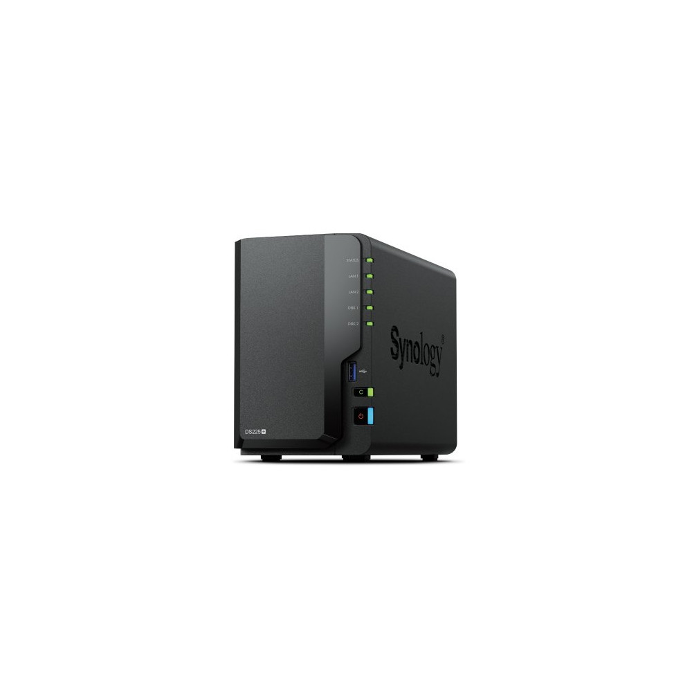 NAS SYNOLOGY DS225+ N.2 HAT3310-8T