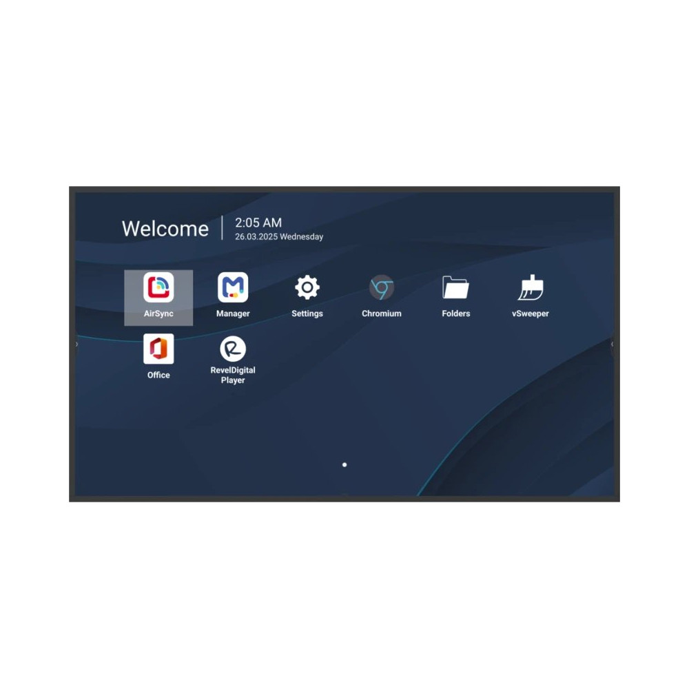 MON 65DS UHD MM DVI HDMI VESA 4K 500NIT 8GB 32GB ANDR 14 24/7 PD65W